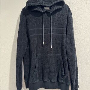 Dior Textured Black Hoodie